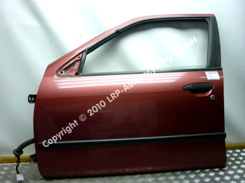 Nissan Primera P11 original Tür vorn links Fahrertür weinrotmetallic BJ2000
